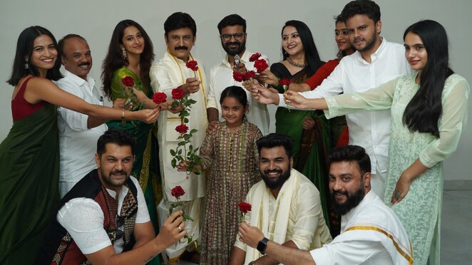 Ramesh Aravind leads the celebrations of Shivaji Surathkal 2's success