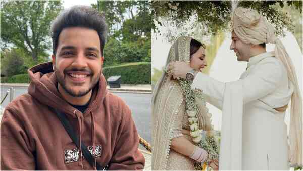 Parineeti Chopra wedding video: Brother Shivang feels his sister looks cute while Raghav Chadha is 'handsome'