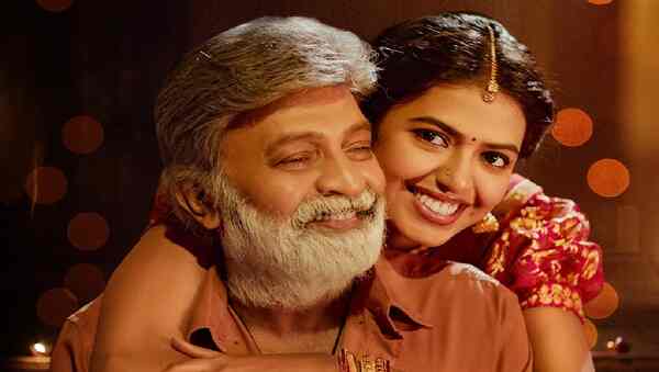 Shivani Rajashekar also plays a reel-life daughter to Rajashekar in Shekar