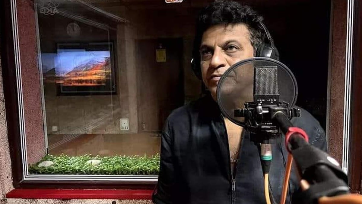I was a little anxious about dubbing for Appu (Puneeth Rajkumar) in James: Shivarajkumar