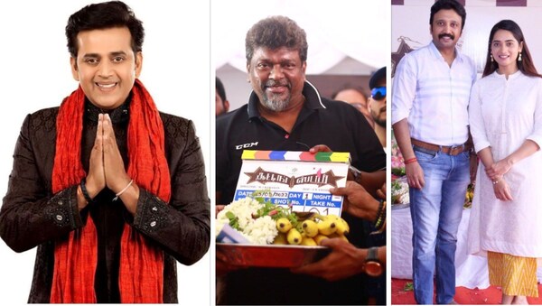 Ravi Kishan, Dushyanth return to Tamil with Shooting Star; Parthiban launches the project
