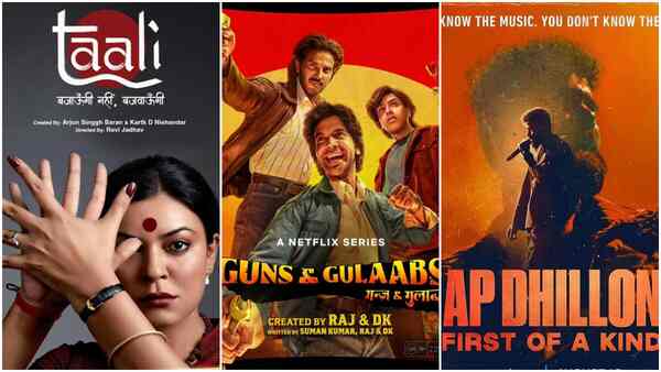 6 Must-Watch OTT Releases: Taali, Guns & Gulaabs, AP Dhillon: First Of A Kind - Shows & Movies that must be on your watchlist this weekend