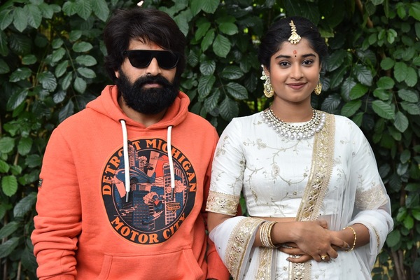 Shrasti Varma with Jani Master