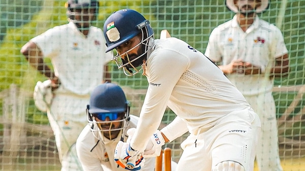 Shreyas Iyer has been named in the West Zone squad for the Duleep Trophy. Image | MCA on X