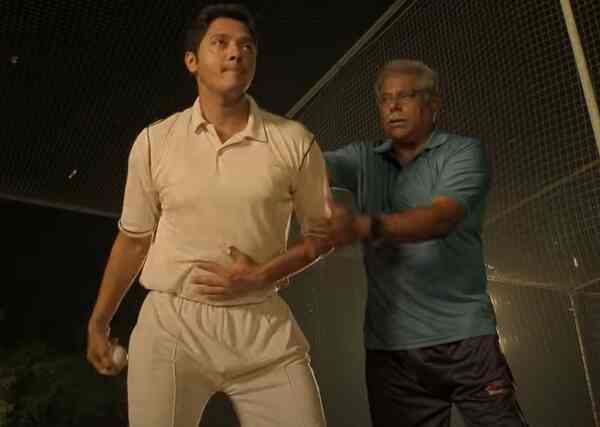 Shreyas Talpade and Ashish Vidyarthi in a still from the film, Image via YouTube (Screengrab)