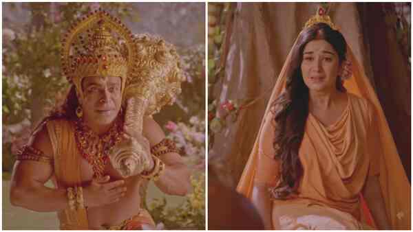 Shrimad Ramayan on Sony LIV: Lord Hanuman traces the exact location of Goddess Sita in Lanka