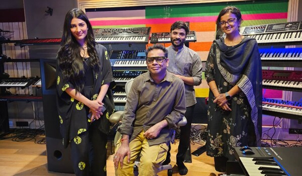 Jayam Ravi and Nithya Menen’s Kaadhalikka Neramillai first single update: Shruti Haasan sings for AR Rahman