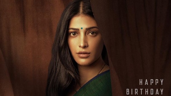 In Dacoit first look, Shruti Haasan looks stunning