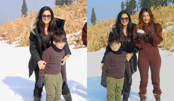 Shweta Tiwari aging backwards in new vacation pictures with daughter Palak Tiwari and son Reyansh, IN PICS