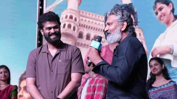 Shyam Mohan and SS Rajamouli at Premalu event