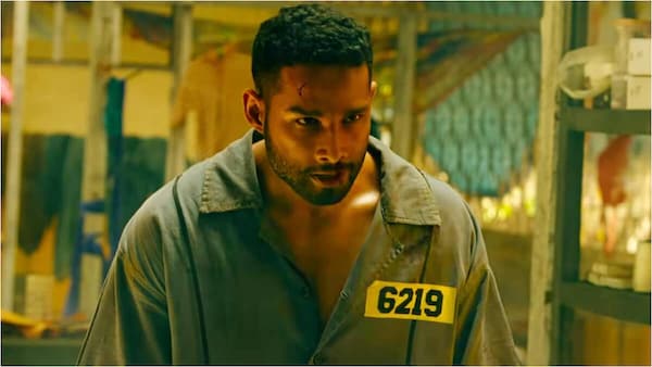 Siddhant Chaturvedi in Yudhra.