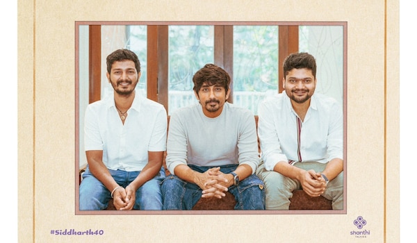 Siddharth 40: Chithha actor and Sri Ganesh collaborate for a 'universally appealing' story