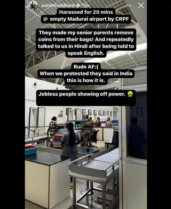 The Insta post he shared