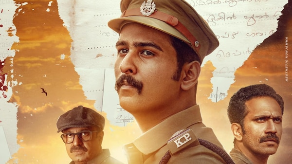 Siddique, Shane Nigam and Shine Tom Chacko in a poster of Corona Papers