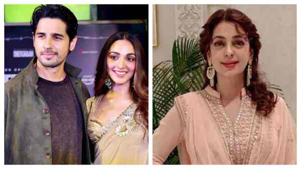 Juhi Chawla heads to Jaisalmer for Sidharth Malhotra-Kiara Advani’s wedding, shares a picture