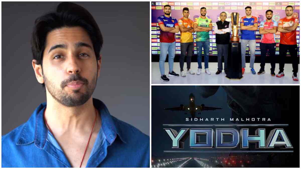 Sidharth Malhotra to promote Yodha at Pro Kabaddi League Season 10 Playoffs