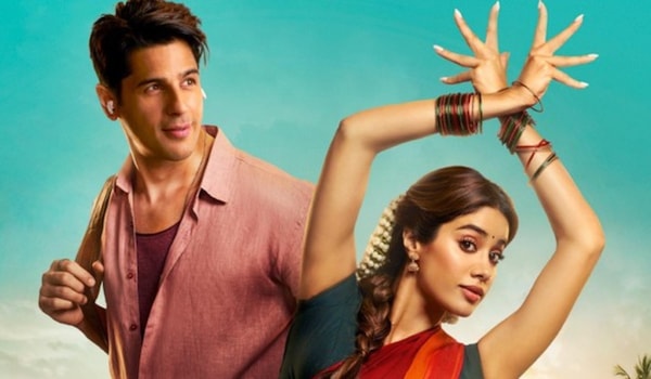 Sidharth Malhotra and Janhvi Kapoor in Param Sundari