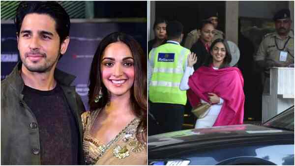 Kiara Advani-Sidharth Malhotra wedding: The bride-to-be looks radiant as she flies out of Mumbai; see pics