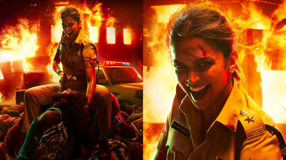 Deepika Padukone’s first look from Singham Again unveiled:  Ajay Devgn says ‘Welcome to my squad’; Ranveer Singh and Alia Bhatt give a fiery reaction
