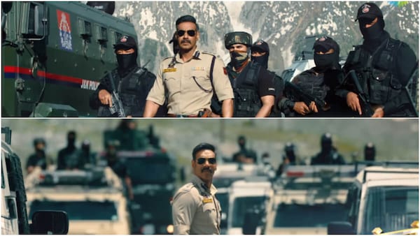 Singham Again title track Vinasham Karoham OUT: Ajay Devgn as Bajirao Singham shines bright in 'goosebumps guaranteed' song | Watch