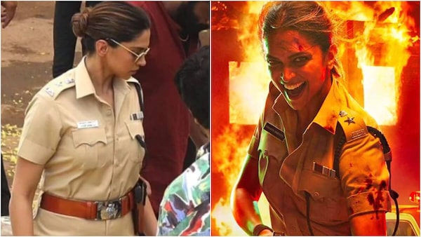 Singham Again - Mom-to-be Deepika Padukone spotted on sets in police uniform; See pics