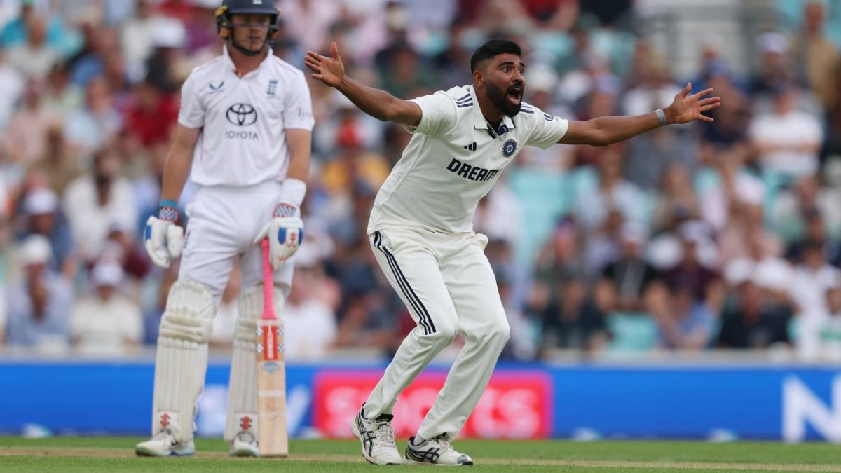 WATCH: Drama unfolds at The Oval as Mohammed Siraj strikes; dismisses Jamie Smith to swing momentum India's way in crucial 5th Test clash