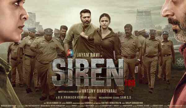 Siren trailer - Jayam Ravi and Keerthy Suresh's film promises to be a gripping revenge drama