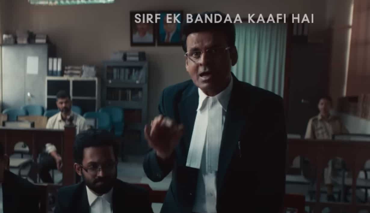 Sirf Ek Bandaa Kaafi Hai: Manoj Bajpayee's OTT original court-room drama is out in cinemas now Sirf Ek Bandaa Kaafi Hai: Manoj Bajpayee's OTT original court-room drama is out in cinemas now