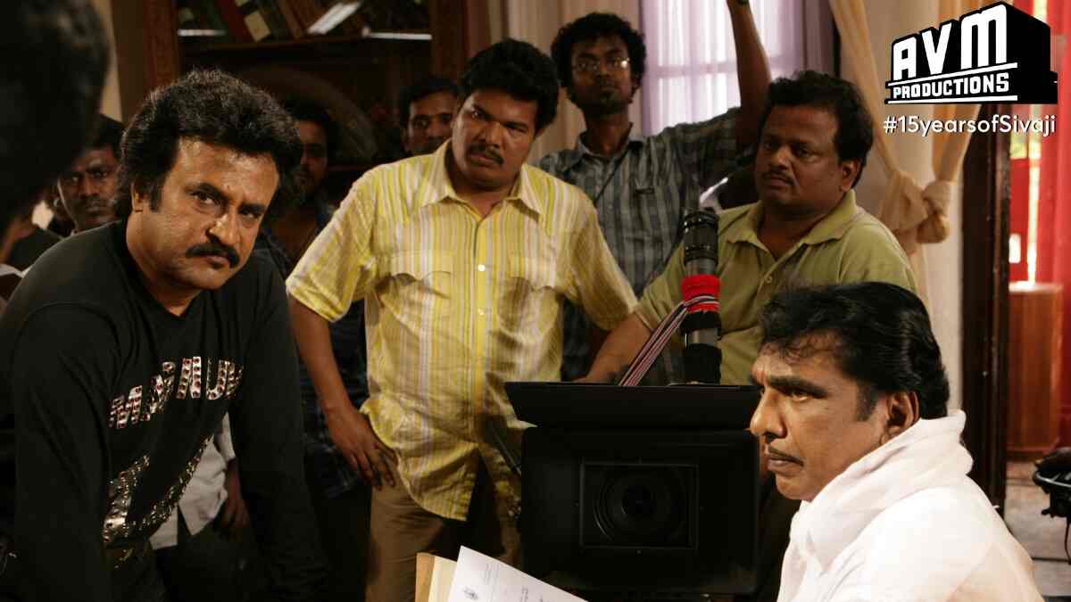 Ahead of 15 years of Sivaji, AVM releases working stills, videos from the hit Rajinikanth-starrer