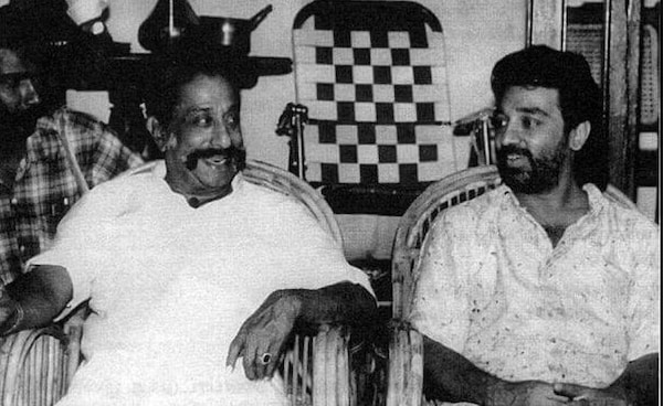 Sivaji Ganesan and Kamal Haasan
