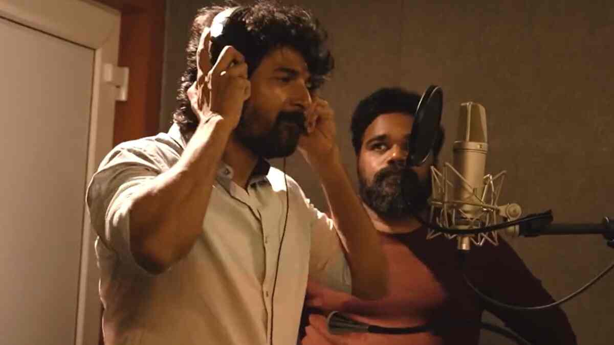 Maaveeran star Sivakarthikeyan begins dubbing for the film, makers drop sneak peek