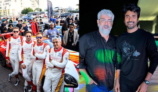 Ahead of Ajith Kumar's racing stint at Dubai 24H Series event, Sivakarthikeyan sends best wishes