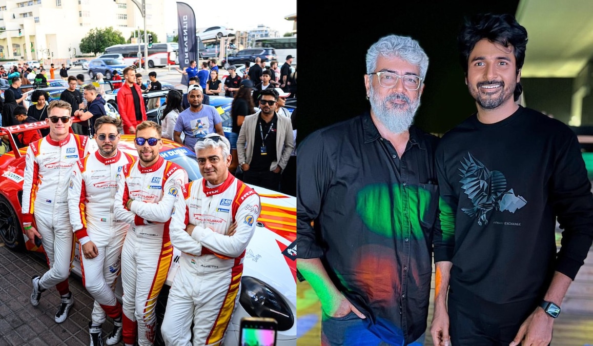 Ahead of Ajith Kumar's racing stint at Dubai 24H Series event, Sivakarthikeyan sends best wishes