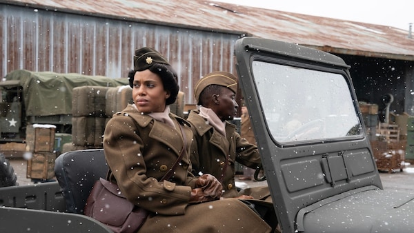 Kerry Washington in a still from the Six Triple Eight