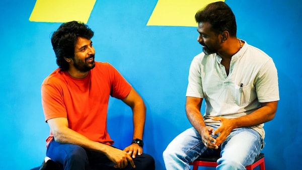 SK 21: Sivakarthikeyan shares a pic with Rajkumar Periasamy, expresses excitement over THIS reason