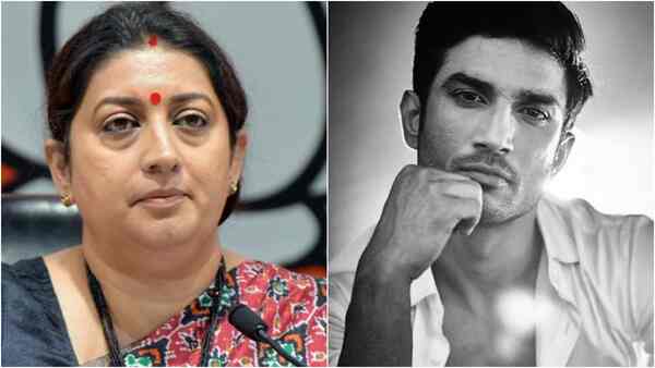 Smriti Irani gets emotional remembering Sushant Singh Rajput, reveals she had advised him to 'not kill himself'