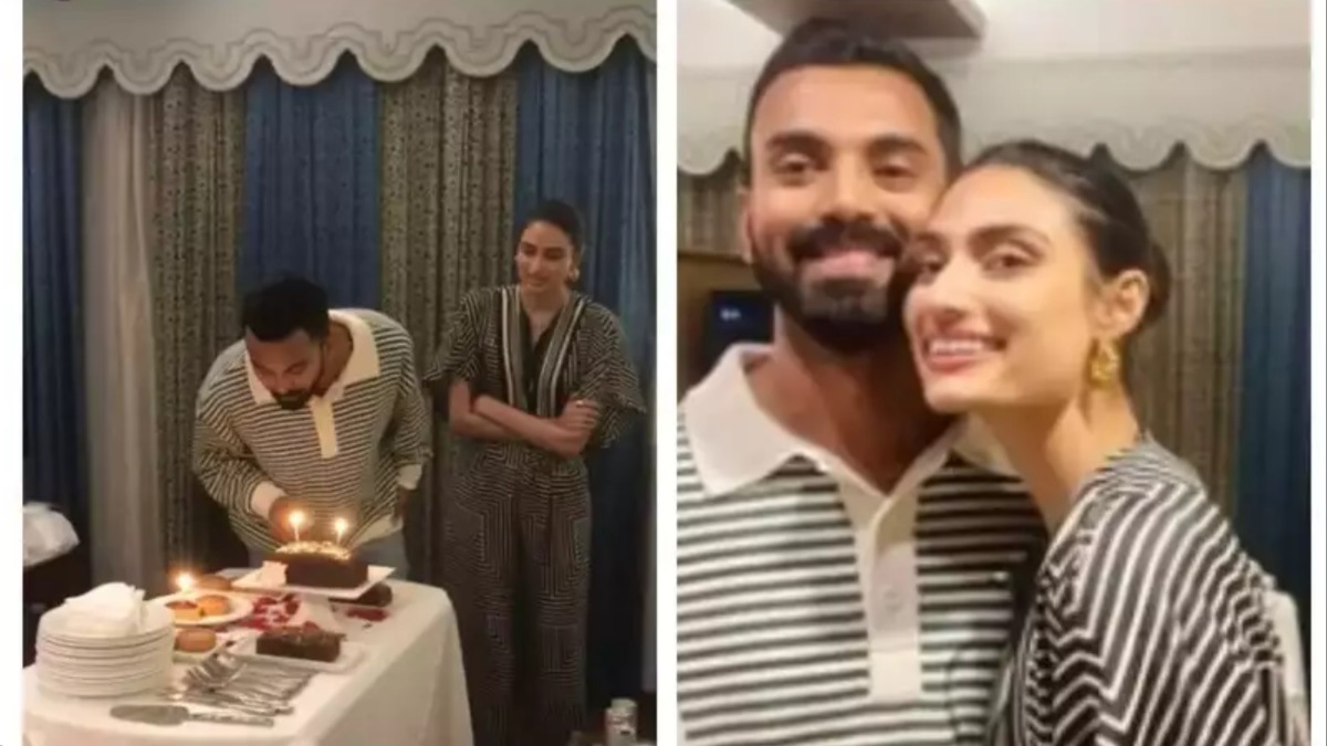PICS: Athiya Shetty is all smiles at KL Rahul’s midnight birthday celebrations