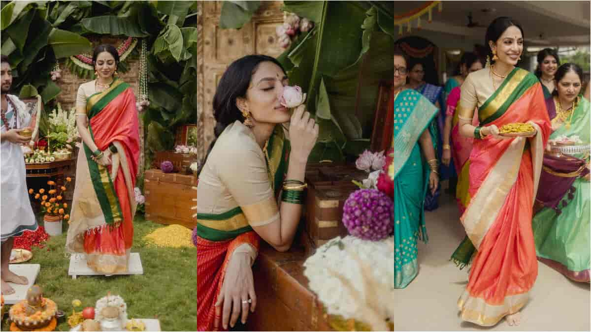 Naga Chaitanya and Sobhita Dhulipala begin their wedding festivities with a beautiful ceremony; PICS inside