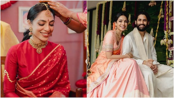 Sobhita Dhulipala stuns in new PICS from Pelli Kuthuru ceremony ahead of wedding with Naga Chaitanya