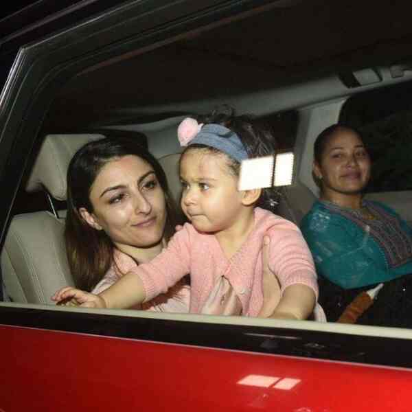 Soha Ali Khan and Kunal Khemu's adorable daughter Inaaya. (Image by Manav Manglani)