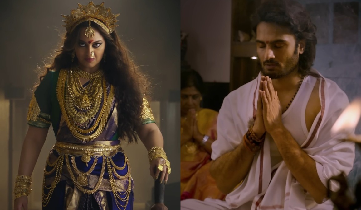 Jatadhara Teaser OUT: Sonakshi Sinha and Sudheer Babu's epic battle between greed and sacrifice promises solid narrative