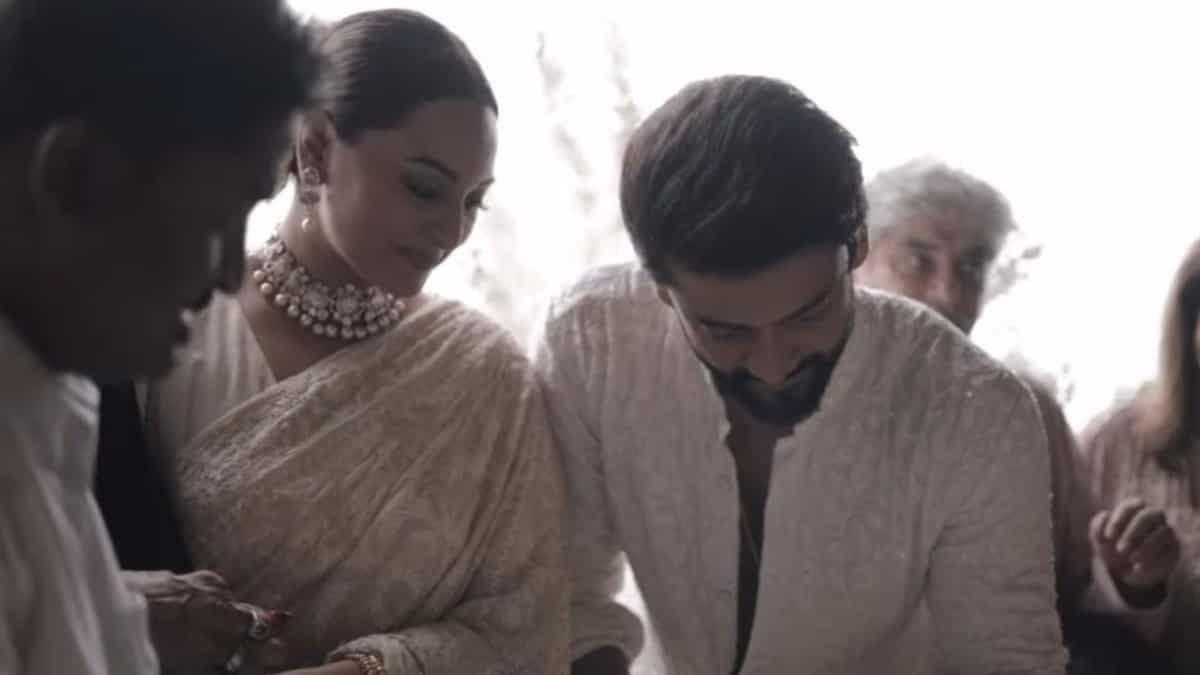 Inside Sonakshi Sinha-Zaheer Iqbal’s intimate wedding that left her teary-eyed | Video