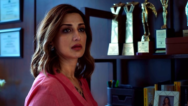 Sonali Bendre in The Broken News. ZEE5