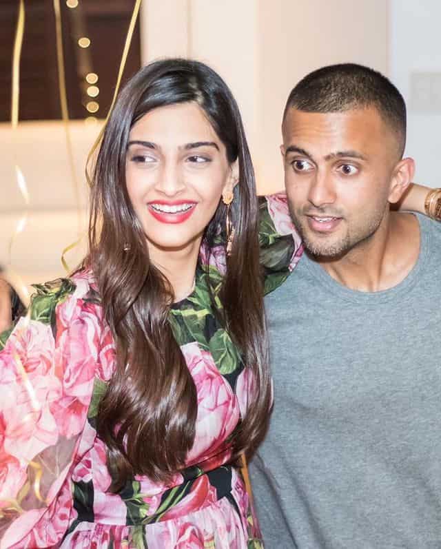 Sonam Kapoor with the love of her life, Anand Ahuja