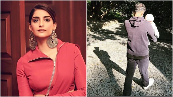 Sonam Kapoor shares an adorable picture of her 'whole world' Anand Ahuja and son Vayu