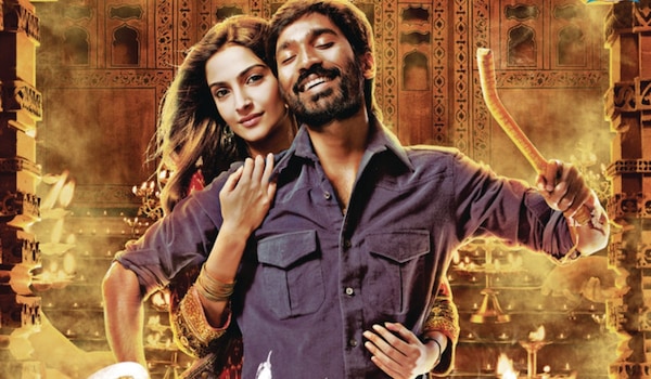 Sonam Kapoor and Dhanush in Raanjhanaa