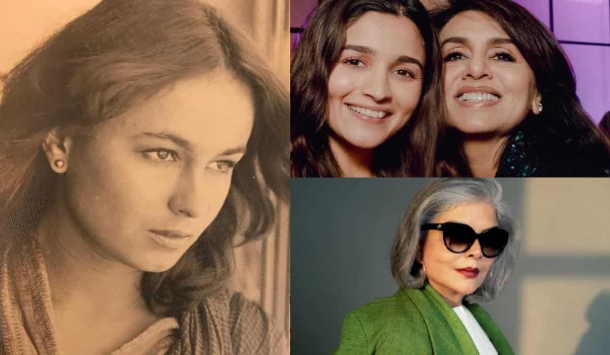 Alia Bhatt gushes over her 'beautiful' mom Soni Razdan's youthful pics; Zeenat Aman and Neetu Kapoor are all hearts | See pics