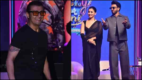 Watch: Sonu Nigam performs the upcoming Rocky Aur Rani Kii Prem Kahaani song Ro Lein De in the presence of Ranveer Singh and Alia Bhatt