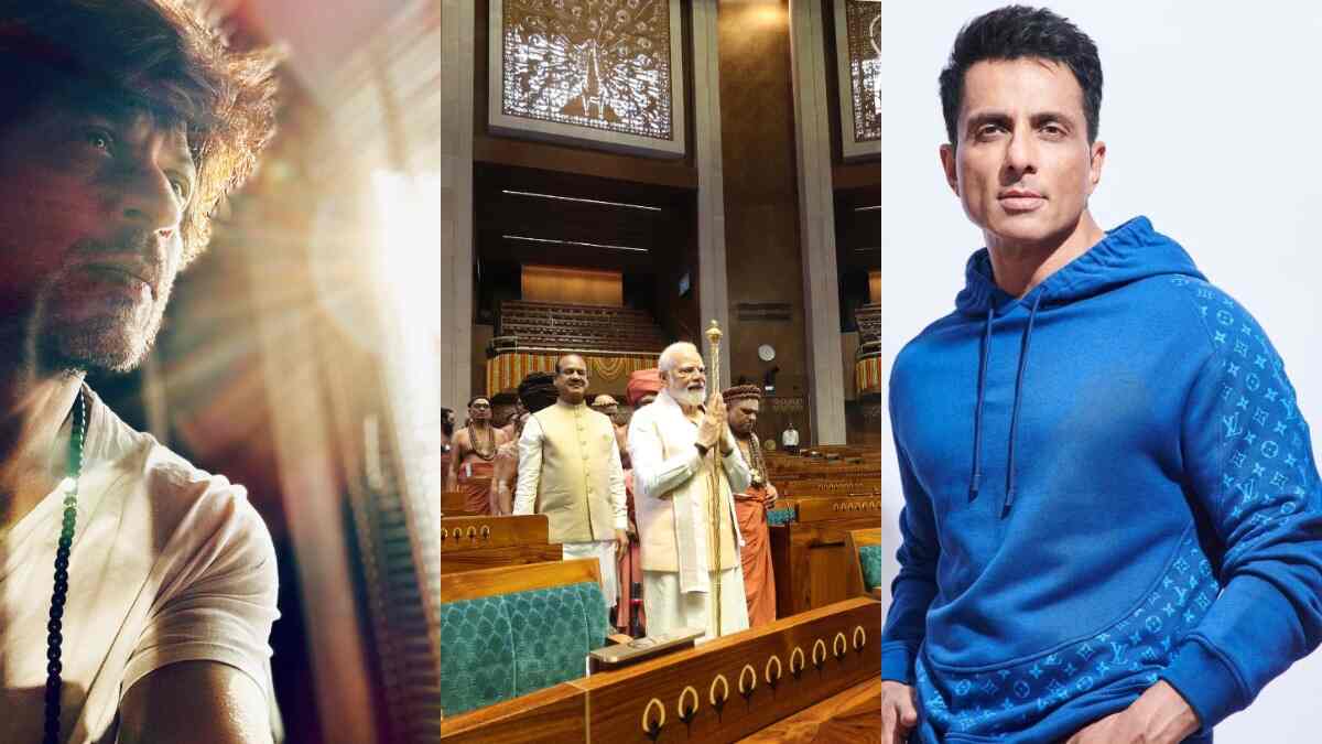 After Shah Rukh Khan faces flak for hailing the new Parliament building, Sonu Sood says to trolls, “Don’t do politics”