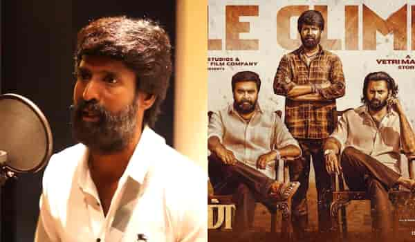 Soori commences dubbing for his Tamil film Garudan, also featuring Unni Mukundan and Sasikumar; See video